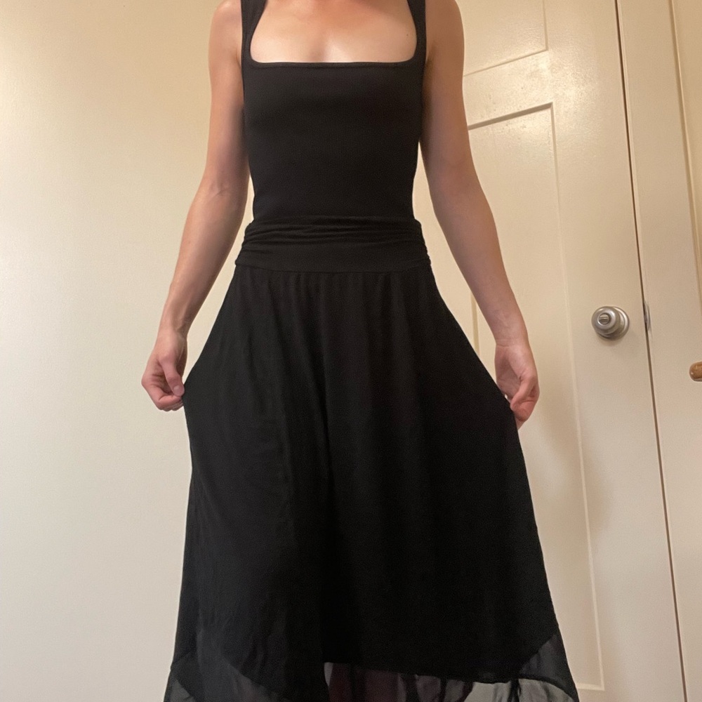 Apt. 9 Black High-Low Women's Elegant Skirt